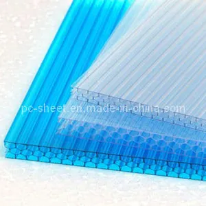 Light and High Environmental Polycarbonate Hollow Panel for Open-Air Stadium Light and High Environmental Polycarbonate Hollow Panel for Open-Air Stadium