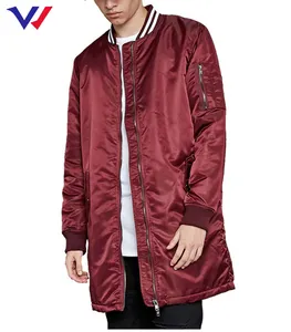 OEM Service Custom Jacket Mens Longline Plain Jacket Winter Men Coat OEM Service Custom Jacket Mens Longline Plain Jacket Winter Men Coat