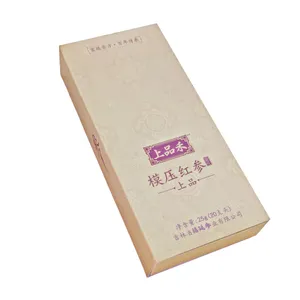 Custom Drawer Style Gold Cardboard Paper Gift Packing Box for Health Products Ginseng Present Box Packaging Custom Drawer Style Gold Cardboard Paper Gift Packing Box for Health Products Ginseng Present Box Packaging