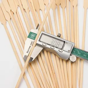 China Supplier High Quality Food Grade Chicken Grill Square Bamboo BBQ Skewer China Supplier High Quality Food Grade Chicken Grill Square Bamboo BBQ Skewer