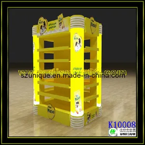 Customized Mall Display Cabinet for Food, Colorful Kiosk (K10008) Customized Mall Display Cabinet for Food, Colorful Kiosk (K10008)
