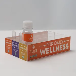OEM Pop/POS Clear Acrylic Storage Display Stand with Pusher OEM Pop/POS Clear Acrylic Storage Display Stand with Pusher