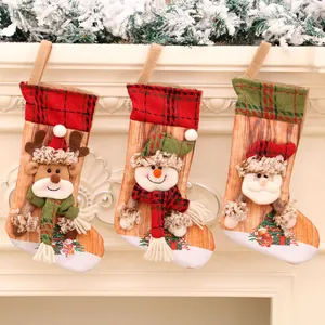 2021 New Christmas Stockings Christmas Gifts Christmas Pendant Ornaments Three-Dimensional Linen Plush Christmas Socks 2021 New Christmas Stockings Christmas Gifts Christmas Pendant Ornaments Three-Dimensional Linen Plush Christmas Socks