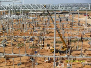 Angle Steel Power Transmission Line Substation Architecture Angle Steel Power Transmission Line Substation Architecture