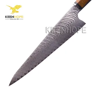 Stunning 67 Layers Damascus Steel Chef Knife with Vg10 Core 8 Inch Gyuto Japanese Chef Knife Stunning 67 Layers Damascus Steel Chef Knife with Vg10 Core 8 Inch Gyuto Japanese Chef Knife