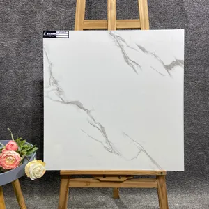 600X600mm White Color Marble Style Polished Porcelain Glazed Living Room Floor and Wall Tile 600X600mm White Color Marble Style Polished Porcelain Glazed Living Room Floor and Wall Tile