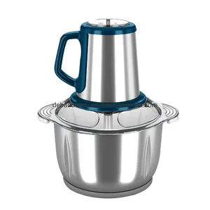 Small Electrical Meat Mincer Meat Grinder Blender Stainless Steel Electric Meat Grinder Vegetable Fruit Chopper Small Electrical Meat Mincer Meat Grinder Blender Stainless Steel Electric Meat Grinder Vegetable Fruit Chopper