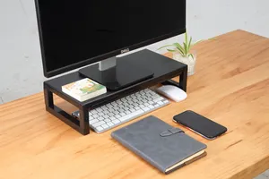 Storage Hole Clear Design Flexible Height Adjustable Desk Holder Computer Monitor Riser Stand Computer Desk Computer Screen Stand Storage Hole Clear Design Flexible Height Adjustable Desk Holder Computer Monitor Riser Stand Computer Desk Computer Screen Stand
