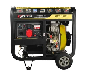 Dp7500xe-3D CE Certificate Diesel Generator Good Quality 5.5kVA Open Frame Type Diesel AC Single Phase/Three Phase Generator Set Dp7500xe-3D CE Certificate Diesel Generator Good Quality 5.5kVA Open Frame Type Diesel AC Single Phase/Three Phase Generator Set
