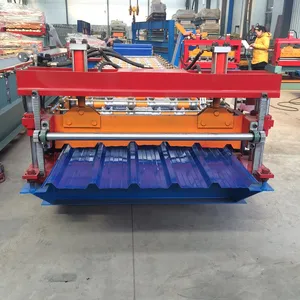 Metal Roof Panel Roof Tile Roll Forming Machine with Ce SGS Metal Roof Panel Roof Tile Roll Forming Machine with Ce SGS