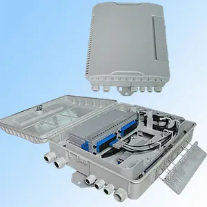 Plastic Fiber Terminal Box/ Fiber Distribution box 48 cores HJ-GF-KSW-48C Plastic Fiber Terminal Box/ Fiber Distribution box 48 cores HJ-GF-KSW-48C