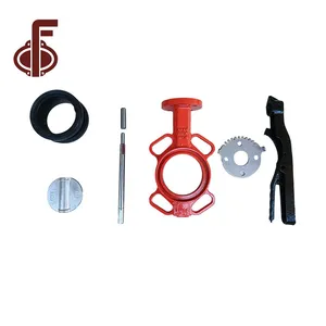 Prices List China Specialized in Manufacturing Gear Operated DN50 Through Shaft Single Flanged API609 JIS10K Pn16 ANSI150 Butterfly Valve Price Prices List China Specialized in Manufacturing Gear Operated DN50 Through Shaft Single Flanged API609 JIS10K Pn16 ANSI150 Butterfly Valve Price