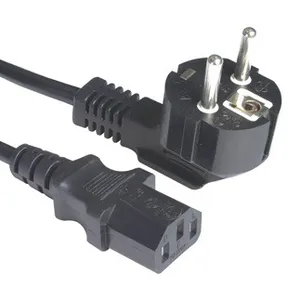 High Quality VDE Standard EU Plug AC Power Cord with C13 Plug High Quality VDE Standard EU Plug AC Power Cord with C13 Plug