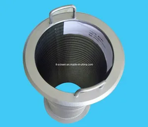 50 Micron Reversed Profile Wedge Wire Screen 50 Micron Reversed Profile Wedge Wire Screen