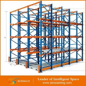 Warehouse Storage Drive in Pallet Rack Warehouse Storage Drive in Pallet Rack