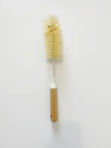 Economical Hand Cleaning Bamboo Tool Multifunction Wood Bottle Cup Brush Economical Hand Cleaning Bamboo Tool Multifunction Wood Bottle Cup Brush