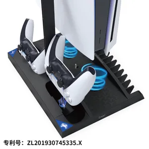 Ipega Pg-P5013 PS5 Game Charge and Cooling Base Game Holder Ipega Pg-P5013 PS5 Game Charge and Cooling Base Game Holder