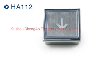 Ha112 Zinc Alloy Kirsite Elevator Push Button Ha112 Zinc Alloy Kirsite Elevator Push Button