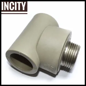 Building Materials PPR Male Tee Type E Fitting Building Materials PPR Male Tee Type E Fitting
