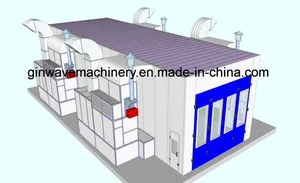 Dust Free Automotive Spray Paint Repair Machine Car Painting Spraying Booth Dust Free Automotive Spray Paint Repair Machine Car Painting Spraying Booth