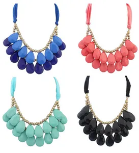 Fashion Beautiful Resin Necklace Jewelry (XL5501) Fashion Beautiful Resin Necklace Jewelry (XL5501)