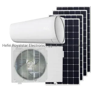 2021 Electric Hybrid System Solar Air Conditioner with Solar Panels DC Compressor Drive, Strong Power 2021 Electric Hybrid System Solar Air Conditioner with Solar Panels DC Compressor Drive, Strong Power