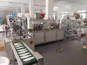 High Speed Fully Automatic Nonwoven Disposable Kf94 Face Mask Making Machine High Speed Fully Automatic Nonwoven Disposable Kf94 Face Mask Making Machine