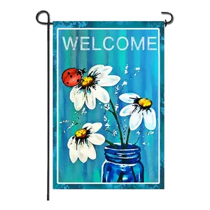Wholesale Sublimation Double Sided Garden Flag Wholesale Sublimation Double Sided Garden Flag