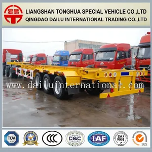 3 Axles Skeleton Semi-Trailer for 40FT Container 3 Axles Skeleton Semi-Trailer for 40FT Container