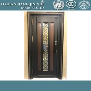 Morden Fancy Style Security Door with Smart Lock Morden Fancy Style Security Door with Smart Lock