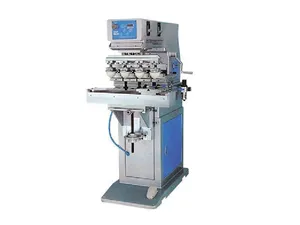 Four Color Pad Printer with Conveyor MKP-P4c Four Color Pad Printer with Conveyor MKP-P4c