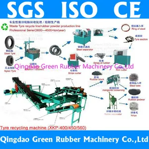 Semi-Automatic Used Tyre Machinery to Rubber Powder Semi-Automatic Used Tyre Machinery to Rubber Powder