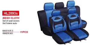Black and Blue Universal Fit Car Seat Cover Black and Blue Universal Fit Car Seat Cover