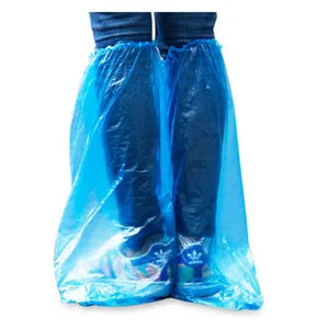 Manufacturer Blue Disposable PE/Nonwoven Boot Shoe Cover Manufacturer Blue Disposable PE/Nonwoven Boot Shoe Cover