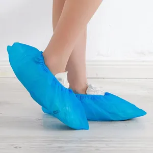 Disposable PP Nonwoven 12GSM Blue Foot Cover Boot Cover Disposable PP Nonwoven 12GSM Blue Foot Cover Boot Cover