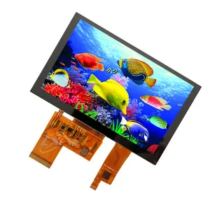 High Brightness5 Inch TFT LCD Luminance1000CD/M2 (TYP) 5.0" WVGA 800 (RGB) X480 Dots LCD Module High Brightness5 Inch TFT LCD Luminance1000CD/M2 (TYP) 5.0" WVGA 800 (RGB) X480 Dots LCD Module
