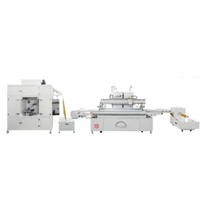 Mark-Tracking Industrial Screen Printing Machine with Automatic Feeder Mark-Tracking Industrial Screen Printing Machine with Automatic Feeder