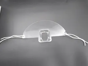 Clear Anti Fog Anti Splash Mouth Cover Clear Anti Fog Anti Splash Mouth Cover