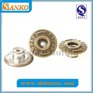 Hot Sell Fashion Design Metal Jeans Button (SK-N382) Hot Sell Fashion Design Metal Jeans Button (SK-N382)