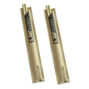 Wholesale Custom Design Tableware Disposable Round Bamboo Chopsticks Wholesale Custom Design Tableware Disposable Round Bamboo Chopsticks