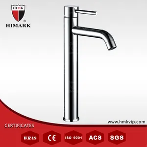 Bent Mouth High Body Basin Sink Mixer with Chrome Finish (1102200A) Bent Mouth High Body Basin Sink Mixer with Chrome Finish (1102200A)