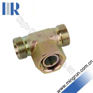 Metric Branch Tee Tube Fitting Hydraulic Tee Adapter (BC) Metric Branch Tee Tube Fitting Hydraulic Tee Adapter (BC)