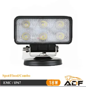 18W IP67 SUV, Jeep, ATV, Boat, CE, RoHS LED Driving Work Light 18W IP67 SUV, Jeep, ATV, Boat, CE, RoHS LED Driving Work Light