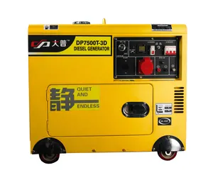 Dp7500t-3D CE ISO Certificate Power Generator 5-12kVA Silent Type Diesel AC Single Phase/Three Phase Generator Set Dp7500t-3D CE ISO Certificate Power Generator 5-12kVA Silent Type Diesel AC Single Phase/Three Phase Generator Set