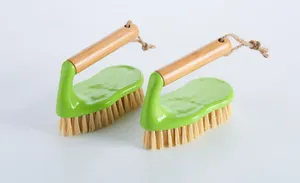 Hand Cleaning Tool Bamboo Wooden Reuseable Dish Brush for Kitchen Hand Cleaning Tool Bamboo Wooden Reuseable Dish Brush for Kitchen