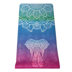 Factory Competitive Price Custom Eco Friendly Digital Printed Suede Yoga Mat Factory Competitive Price Custom Eco Friendly Digital Printed Suede Yoga Mat