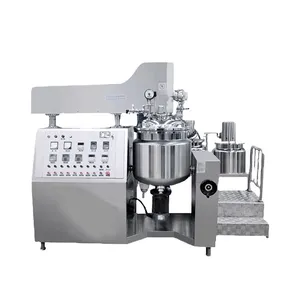 Cosmetic Body Butter Cream Vacuum Emulsifying Homogenizer Making /Mixing Machine Cosmetic Body Butter Cream Vacuum Emulsifying Homogenizer Making /Mixing Machine