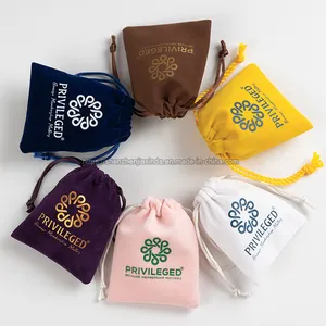 Custom Printed Colorful Velvet Gift Jewellery Pouches Wholesale Custom Printed Colorful Velvet Gift Jewellery Pouches Wholesale