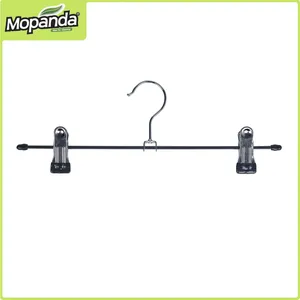 Fashion Trouser Rubber Antislip Metal Liftable Hanger for Gift Fashion Trouser Rubber Antislip Metal Liftable Hanger for Gift