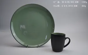 New Technique Double Color Kiln Glaze Stoneware Dinnerware Sets Dishes & Plates Ceramic Plates New Technique Double Color Kiln Glaze Stoneware Dinnerware Sets Dishes & Plates Ceramic Plates